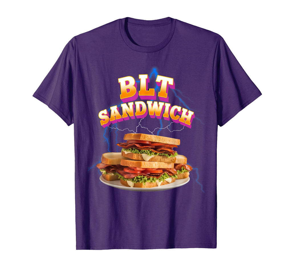 Blt Sandwich Meme Bootleg Rap 90S T-Shirt - Minimalist Print for Adults - T-Shirt, Sweatshirt, Hoodie