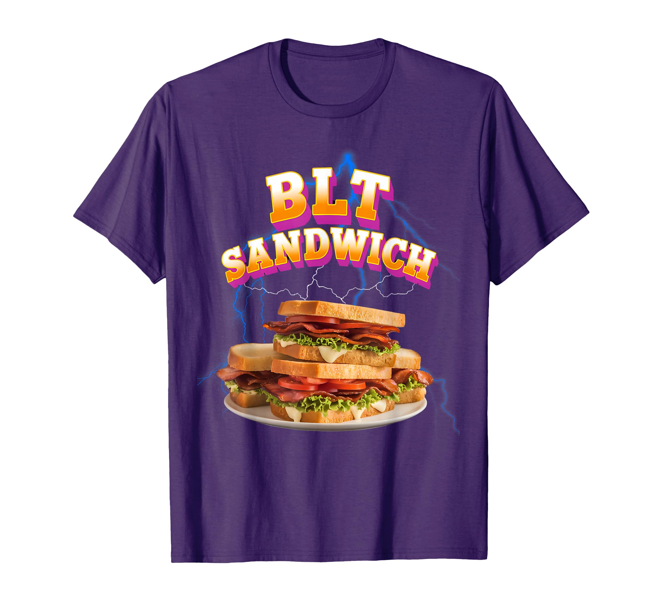 Blt Sandwich Meme Bootleg Rap 90S T-Shirt - Minimalist Print for Adults - T-Shirt, Sweatshirt, Hoodie