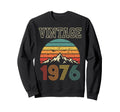 1976 Sunset Mountain 50Th Birthday Sweatshirt - Minimalist Print for Adults - T-Shirt, Sweatshirt, Hoodie
