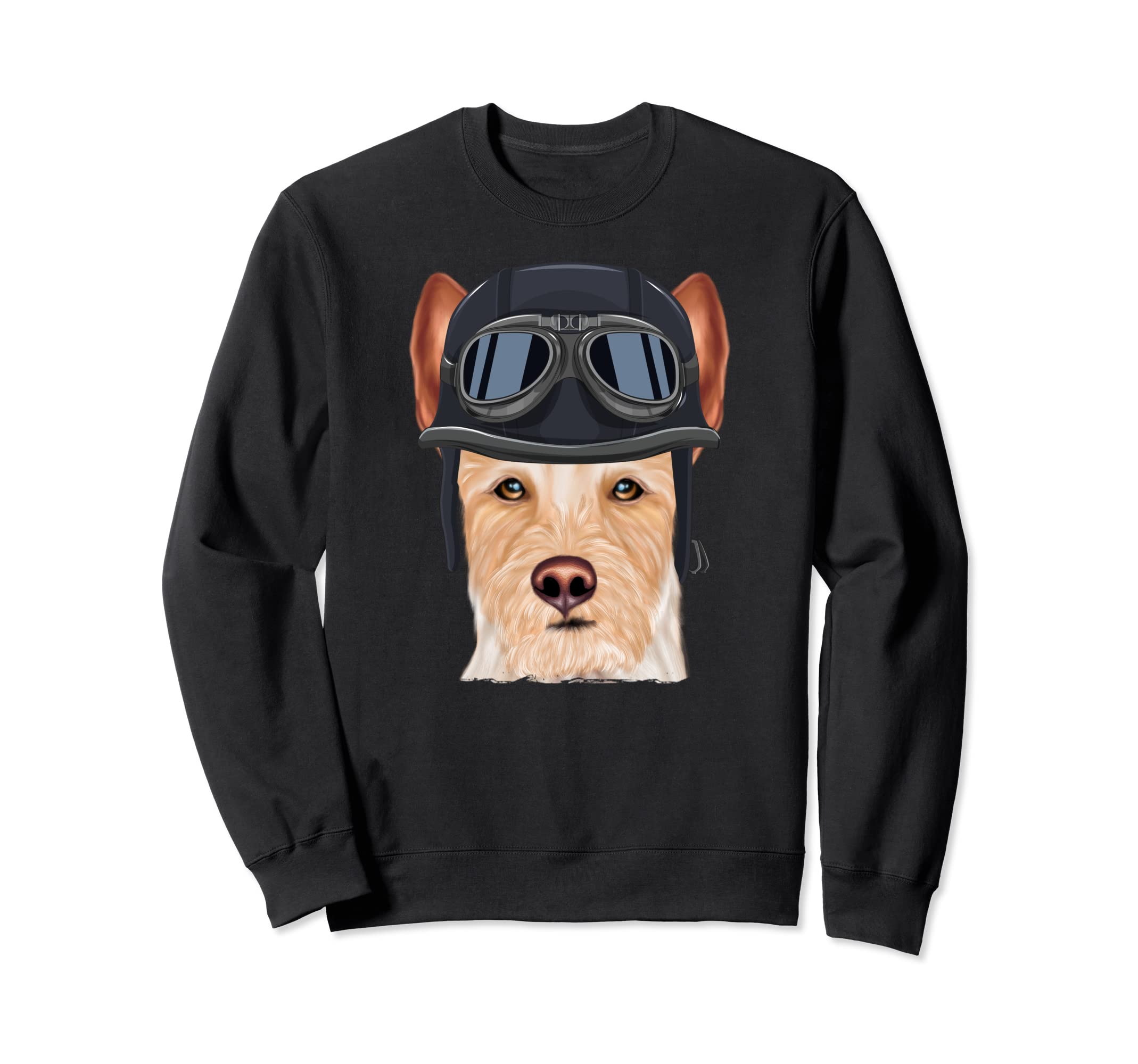 Funny Motorcycle Helmet Sweatshirt - Casual Everyday Wear Men Women - T-Shirt, Sweatshirt, Hoodie