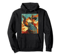 1950S Western Ranch Cowboy Hat Desert Hoodie - Streetwear Style for Adults - T-Shirt, Sweatshirt, Hoodie