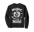 Funny Skeleton Meditation Sweatshirt - Aesthetic Graphic for Adults - T-Shirt, Sweatshirt, Hoodie