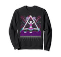 Cheerleading Synthwave 80S Art Sweatshirt - Minimalist Print Unisex - T-Shirt, Sweatshirt, Hoodie