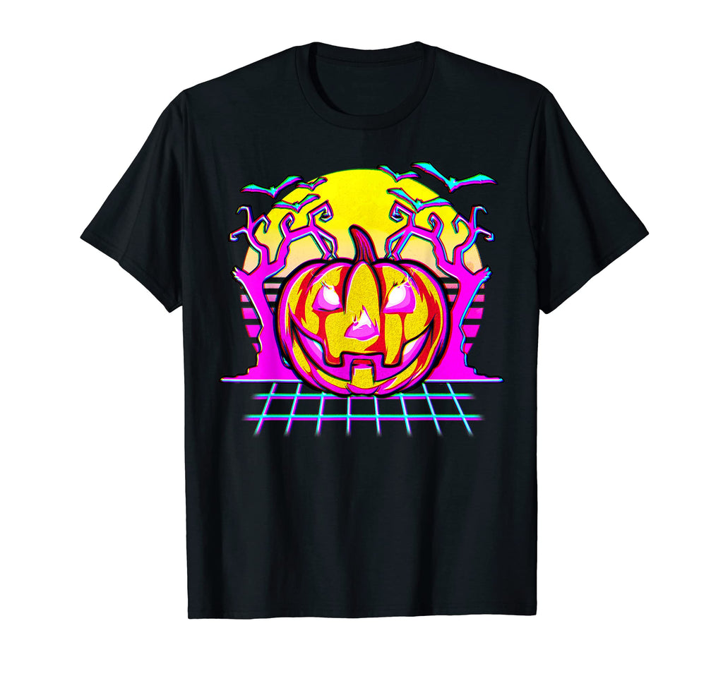 Halloween Aesthetic Vaporwave Synthwave T-Shirt - Trendy Graphic Men Women - T-Shirt, Sweatshirt, Hoodie