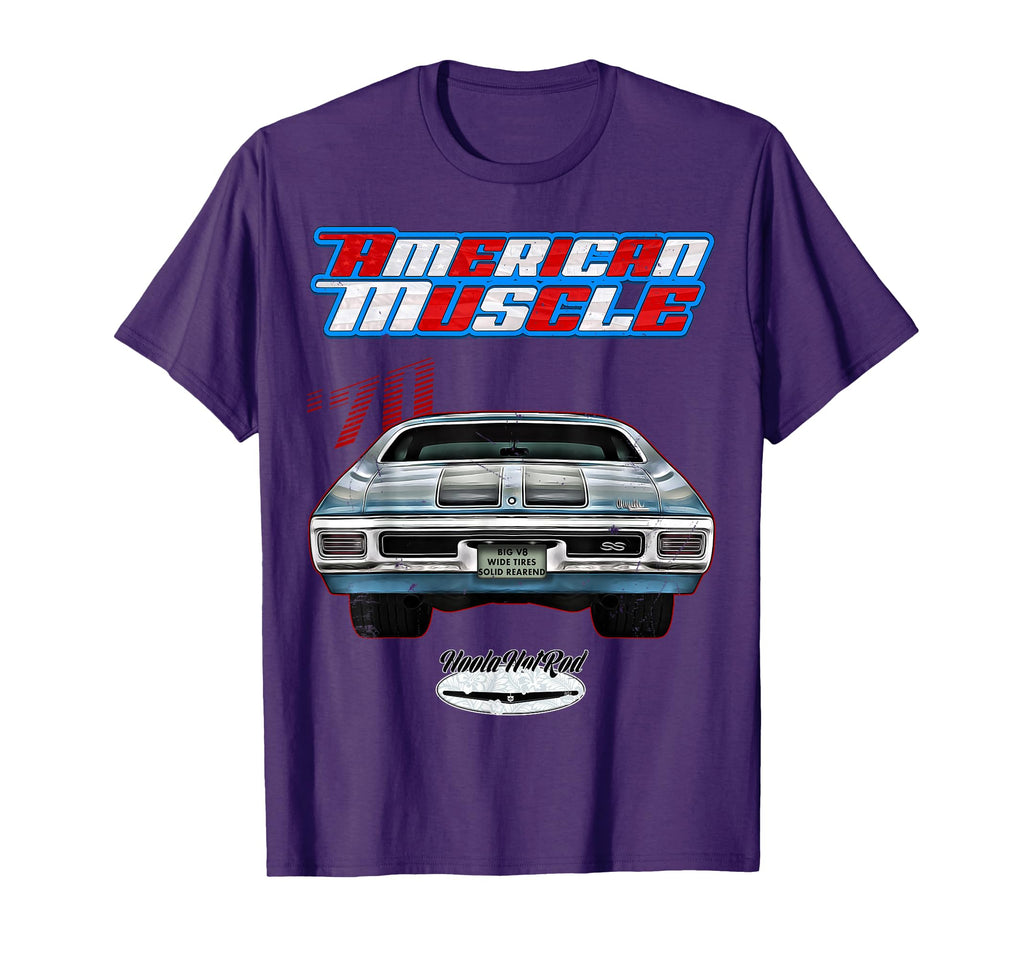 1970 Muscle Drag Car 70 Hotrod Hot T-Shirt - Minimalist Print Men Women - T-Shirt, Sweatshirt, Hoodie