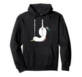 Funny Unicorn Yogi Yoga Pose Namaste Hoodie - Unique Graphic Unisex - T-Shirt, Sweatshirt, Hoodie
