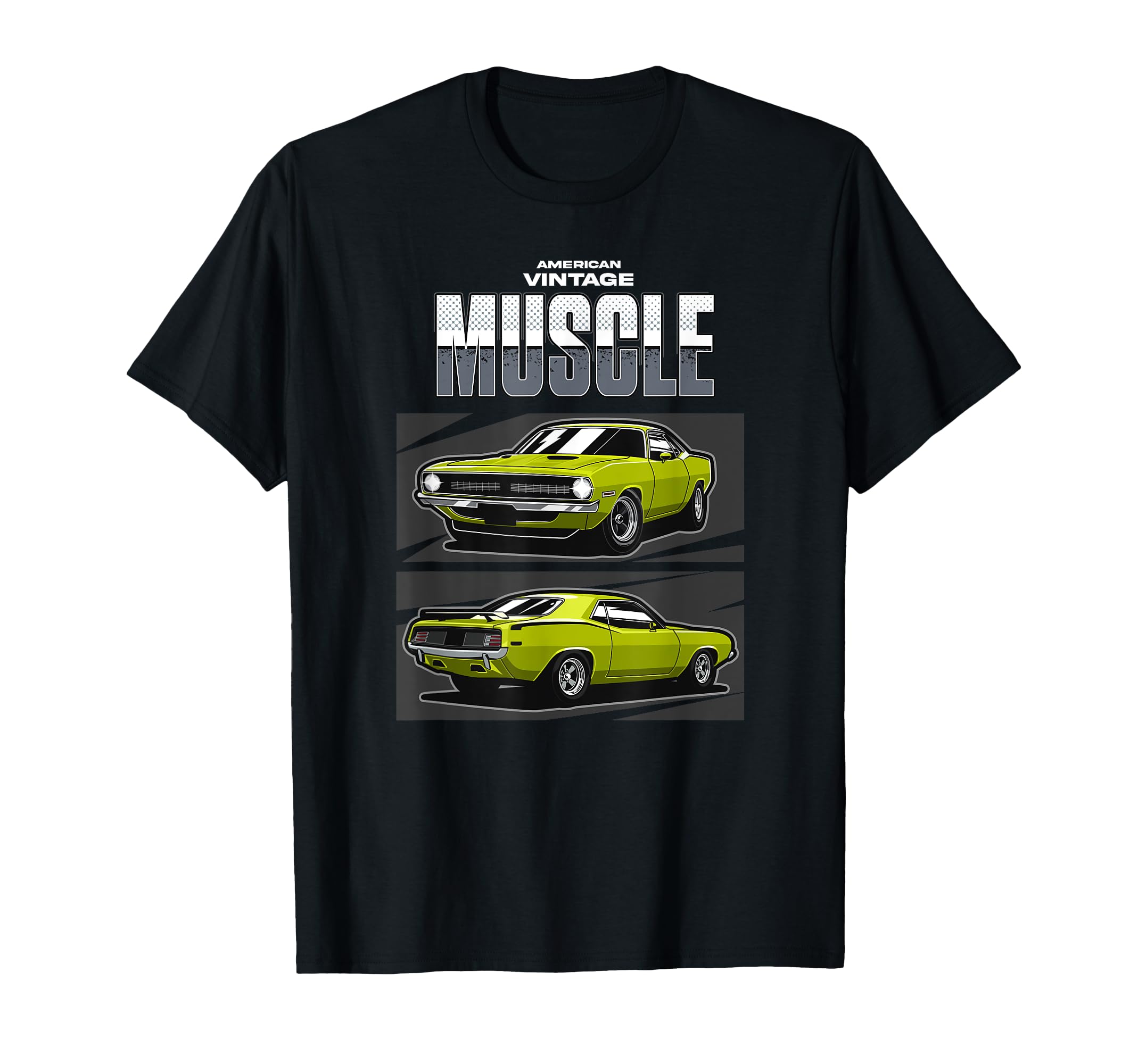 Muscle Car American Car Muscle Cars T-Shirt - Casual Everyday Wear Unisex - T-Shirt, Sweatshirt, Hoodie