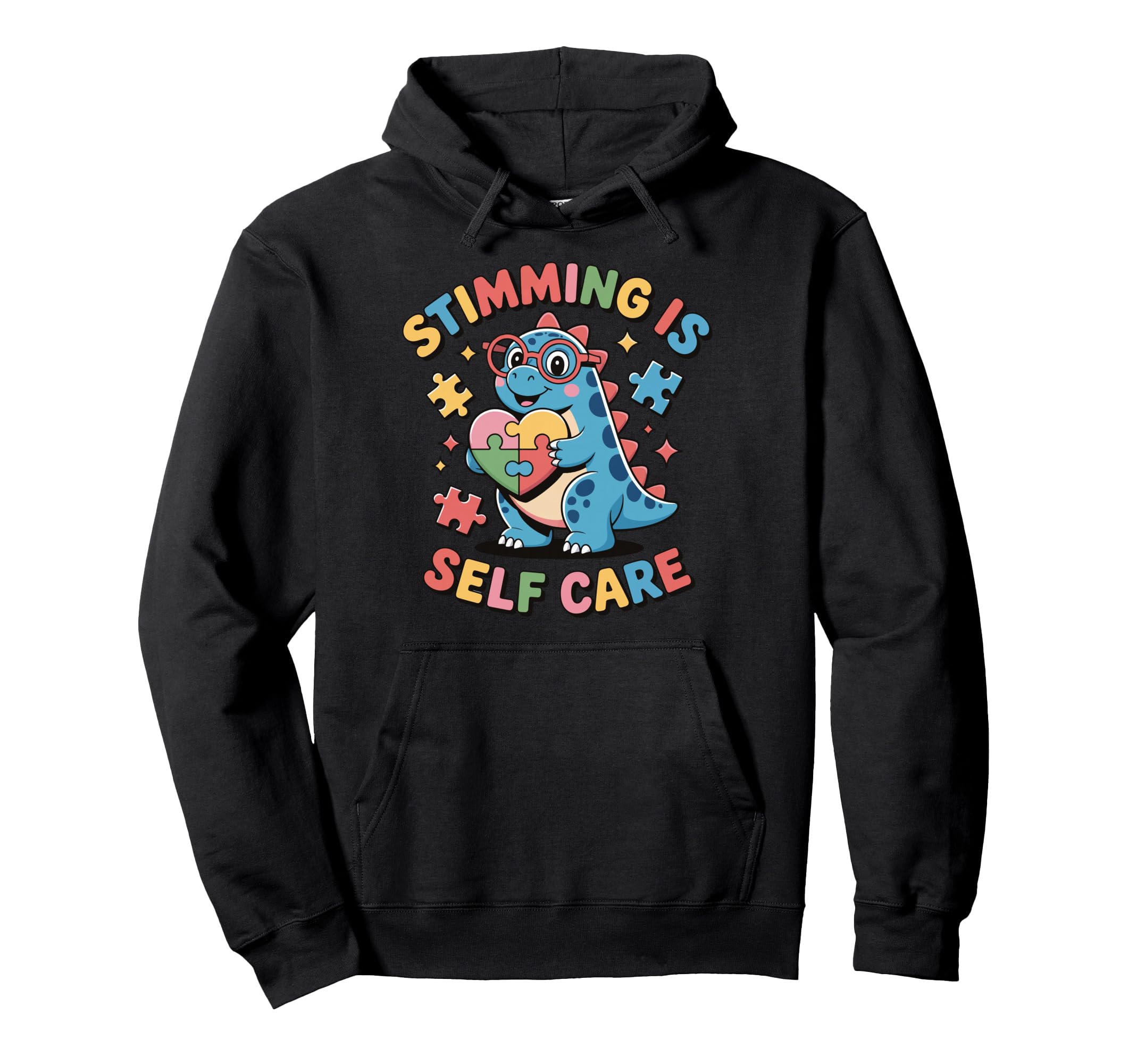 Stimming Is Self Care Self Stimulation Hoodie - Novelty Apparel for Adults - T-Shirt, Sweatshirt, Hoodie