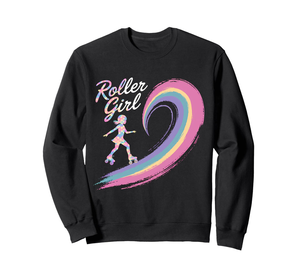 Roller Skater 70S 80S 90S Roller Sweatshirt - Minimalist Print Men Women - T-Shirt, Sweatshirt, Hoodie
