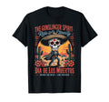 Wild West Cowboy Skeleton D De Los Muertos T-Shirt - Unique Graphic Unisex - T-Shirt, Sweatshirt, Hoodie