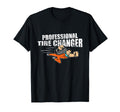 Professional Tire Changer Car T-Shirt - Custom Art Print Men Women - T-Shirt, Sweatshirt, Hoodie
