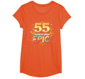 55 Years Epic Birthday Gift T-Shirt - Minimalist Print for Adults - T-Shirt, Sweatshirt, Hoodie