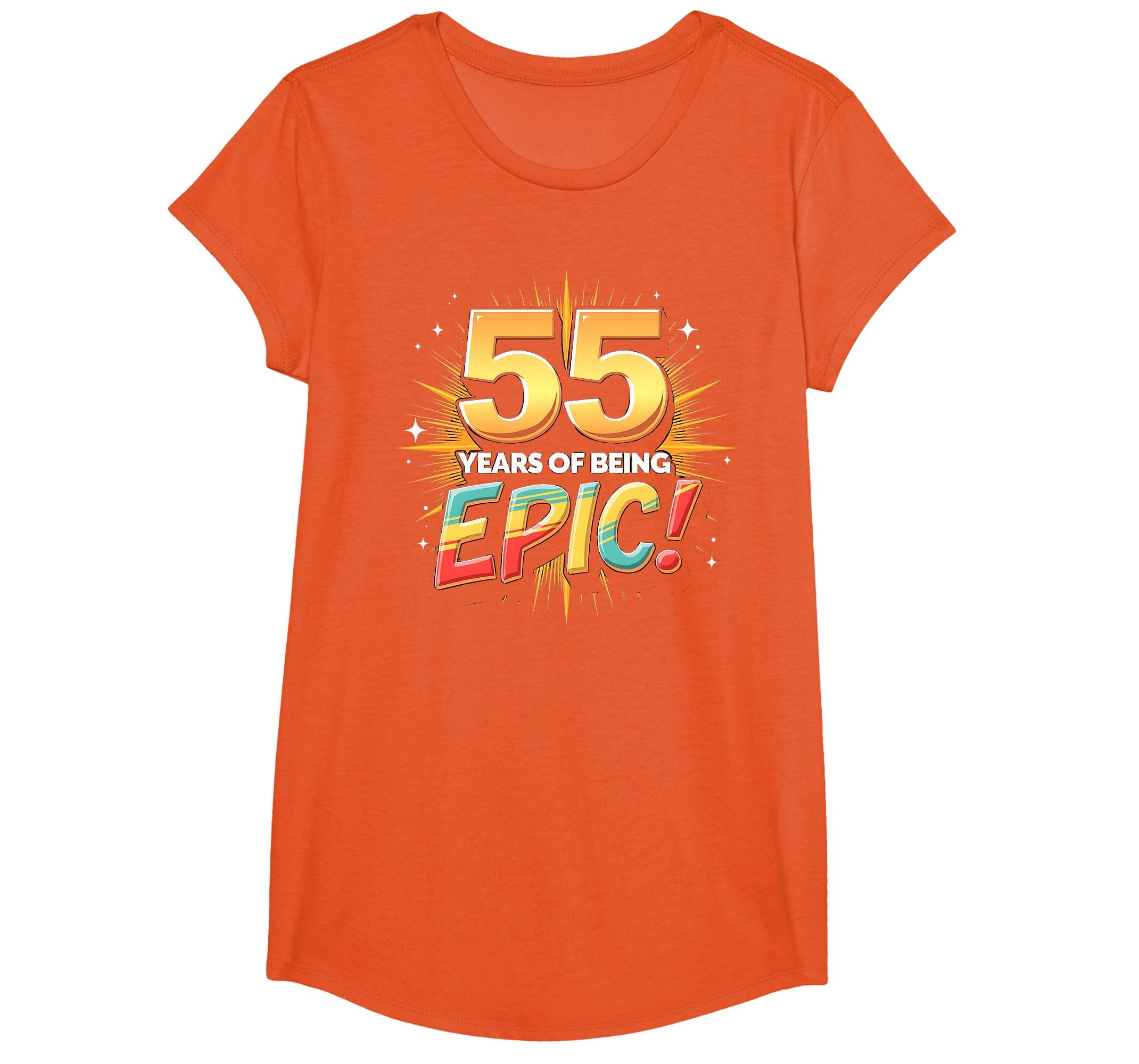55 Years Epic Birthday Gift T-Shirt - Minimalist Print for Adults - T-Shirt, Sweatshirt, Hoodie