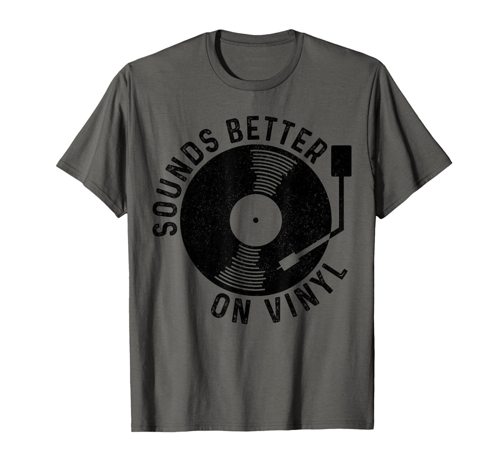 Vinyl Record Dj Record Gift T-Shirt - Graphic Print Men Women - T-Shirt, Sweatshirt, Hoodie