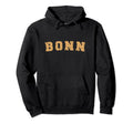 Bonn Germany Distressed Typography Hoodie - Custom Art Print for Adults - T-Shirt, Sweatshirt, Hoodie