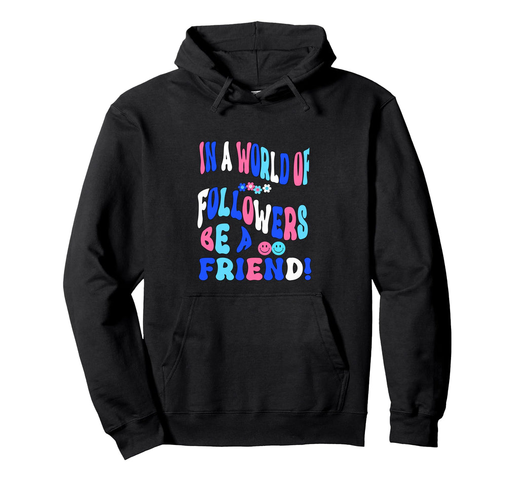 Fun 60S 70S Social Media Followers Hoodie - Fun Novelty Design Unisex - T-Shirt, Sweatshirt, Hoodie