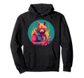 Wolf Street Art Urban Graffiti Outrun Hoodie - Novelty Apparel Men Women - T-Shirt, Sweatshirt, Hoodie