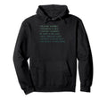 Bedtime Affirmations Adults Mental Hoodie - Fun Novelty Design Unisex - T-Shirt, Sweatshirt, Hoodie