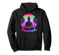 Vaporwave Buddha 80S Synthwave 9 Hoodie - Graphic Print Unisex - T-Shirt, Sweatshirt, Hoodie