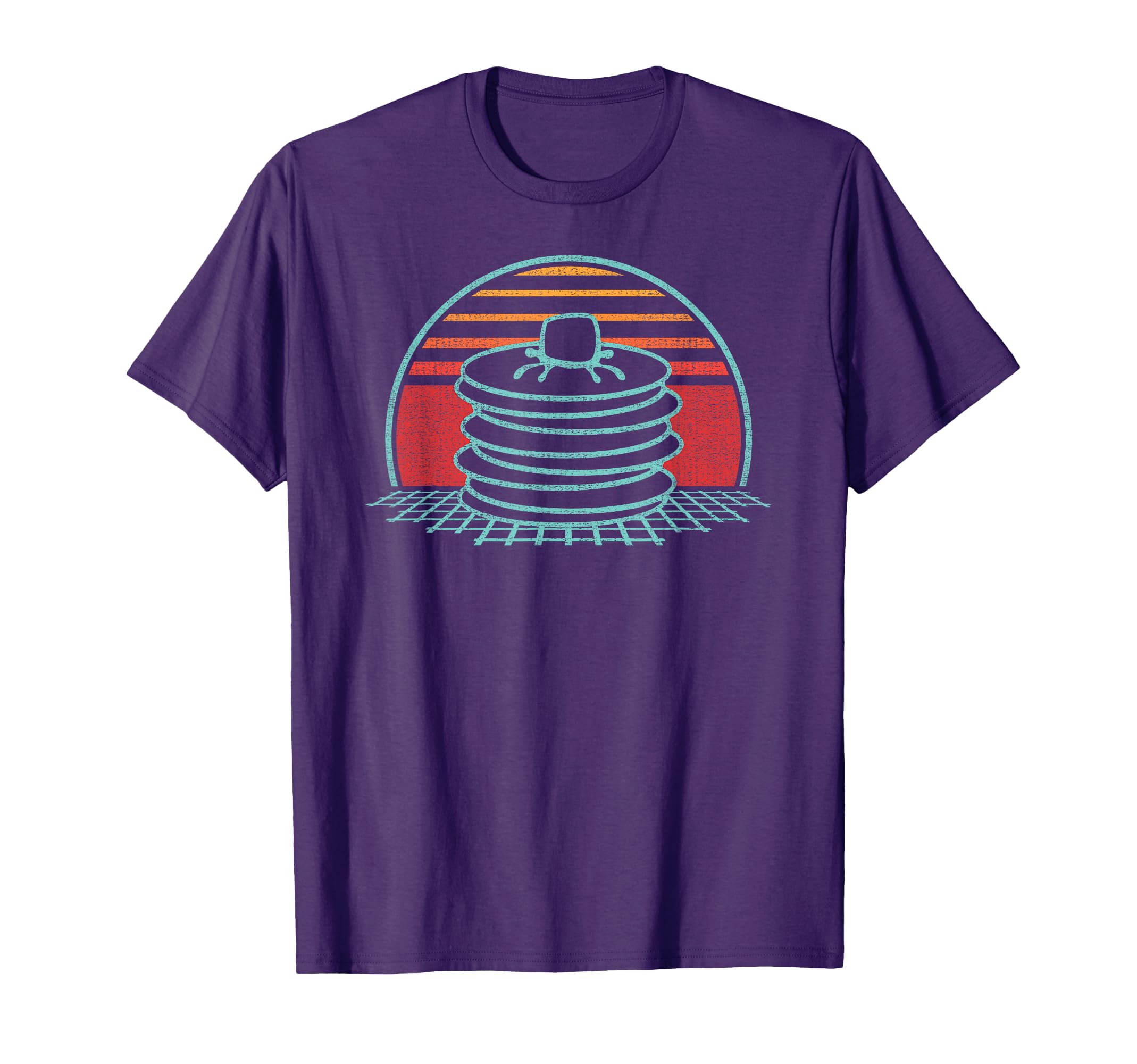 Pancakes 80S Gift T-Shirt - Custom Art Print for Adults - T-Shirt, Sweatshirt, Hoodie
