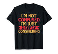 Overthinking Overthinker Funny T-Shirt - Novelty Apparel for Adults - T-Shirt, Sweatshirt, Hoodie