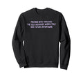Melting Into Timelines Mindfulness Sweatshirt - Graphic Print Men Women - T-Shirt, Sweatshirt, Hoodie