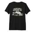 Please Dont Perceive Me Today Cat Tri Blend T-Shirt - Graphic Print Unisex - T-Shirt, Sweatshirt, Hoodie