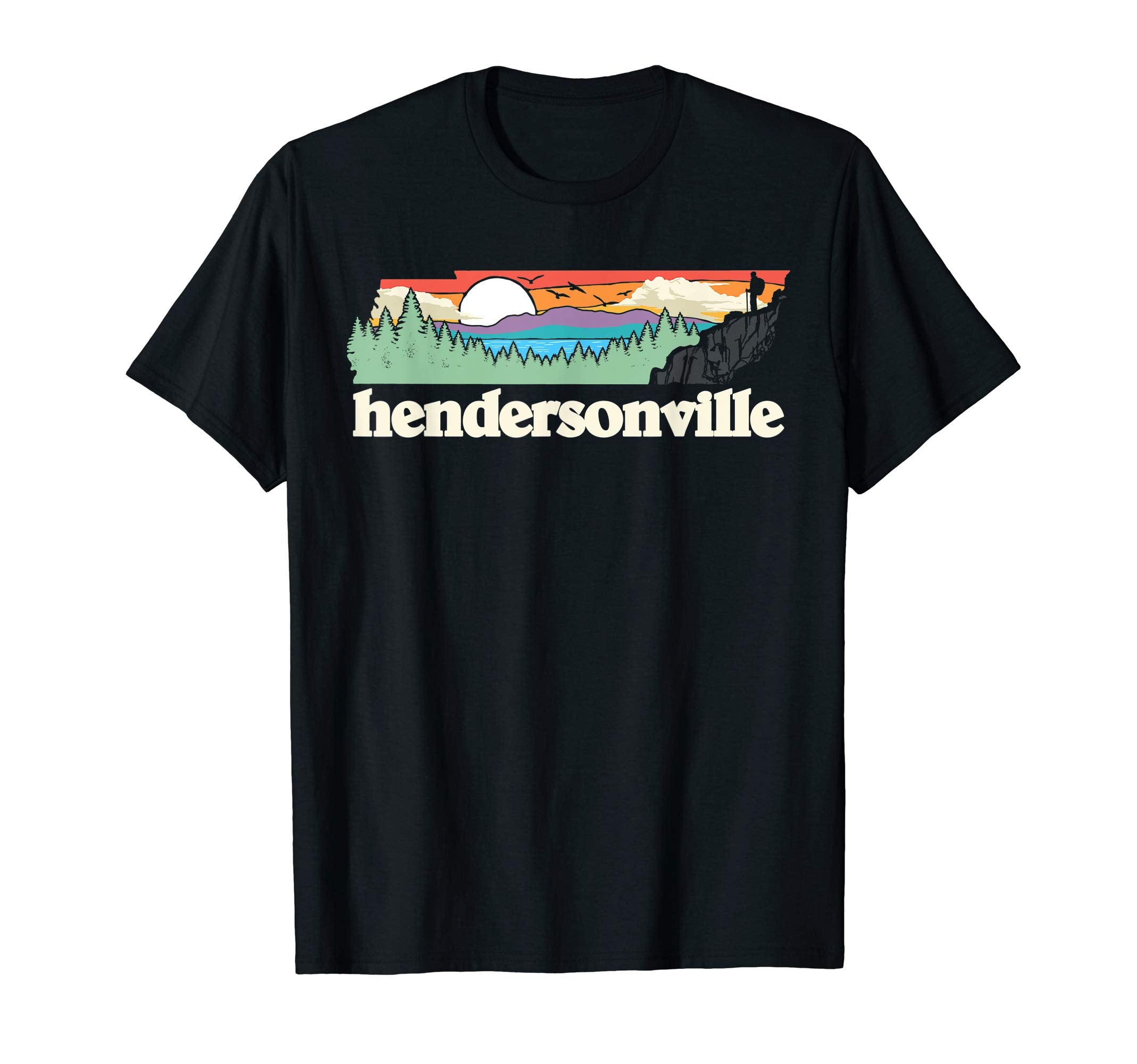 Hendersonville Tennessee Outdoors T-Shirt - Novelty Apparel Men Women - T-Shirt, Sweatshirt, Hoodie
