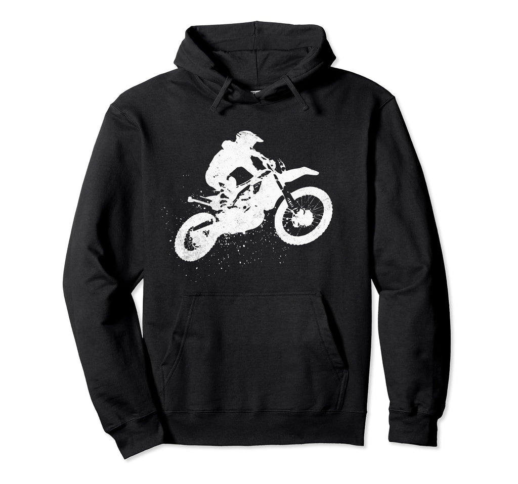 Dirt Bike Riding Motocross Racing Hoodie - Novelty Apparel for Adults - T-Shirt, Sweatshirt, Hoodie