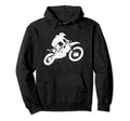 Dirt Bike Riding Motocross Racing Hoodie - Novelty Apparel for Adults - T-Shirt, Sweatshirt, Hoodie