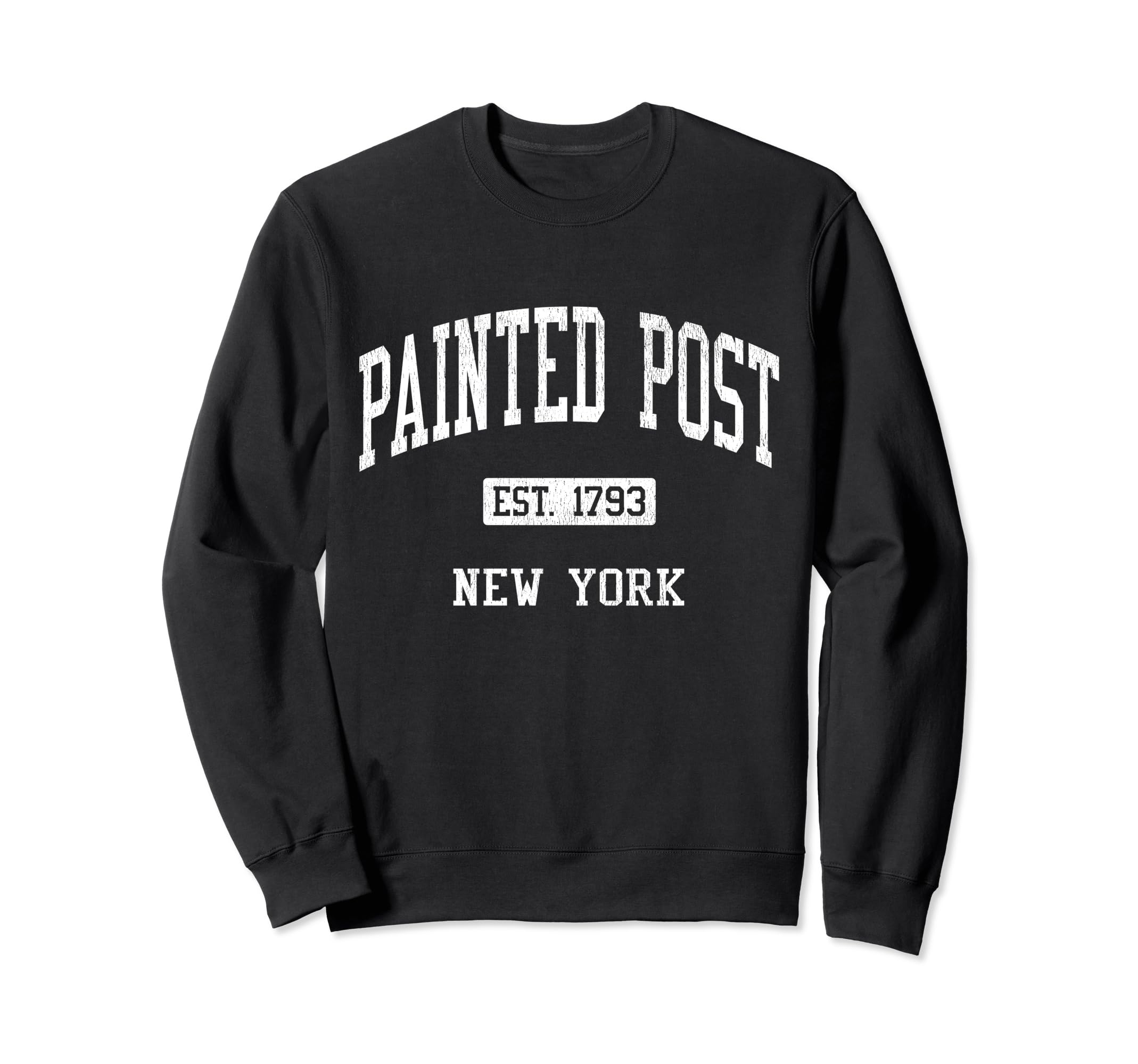 Painted Post New York Ny Js04 Athletic Sweatshirt - Unique Graphic Unisex - T-Shirt, Sweatshirt, Hoodie