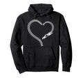 Drag Racing Race Car Heart Hoodie - Trendy Graphic Men Women - T-Shirt, Sweatshirt, Hoodie