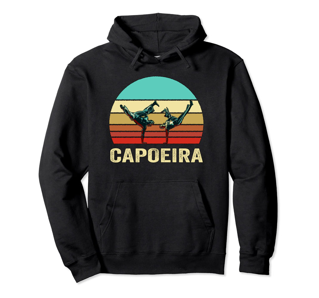 Sunset Capoeira Hoodie - Graphic Print Unisex - T-Shirt, Sweatshirt, Hoodie