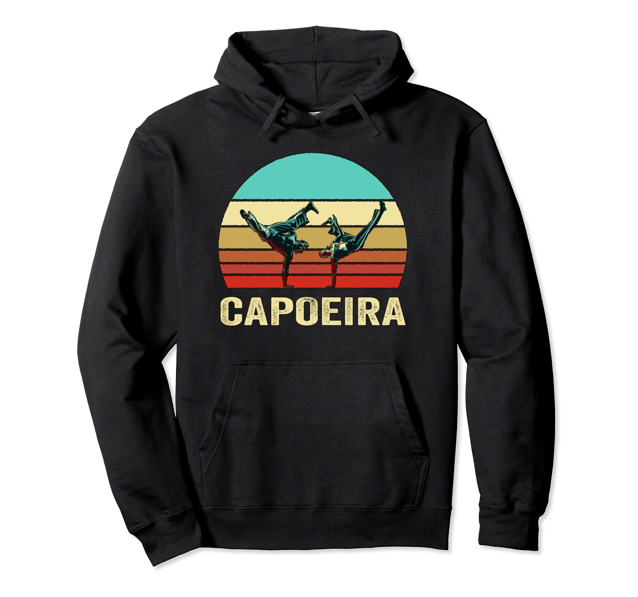 Sunset Capoeira Hoodie - Graphic Print Unisex - T-Shirt, Sweatshirt, Hoodie