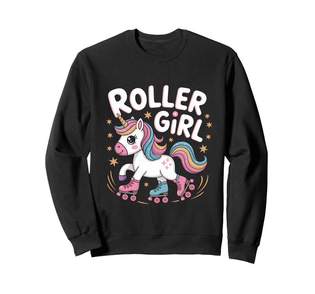 Roller Skating 70S 80S Roller Skates Sweatshirt - Novelty Apparel Unisex - T-Shirt, Sweatshirt, Hoodie