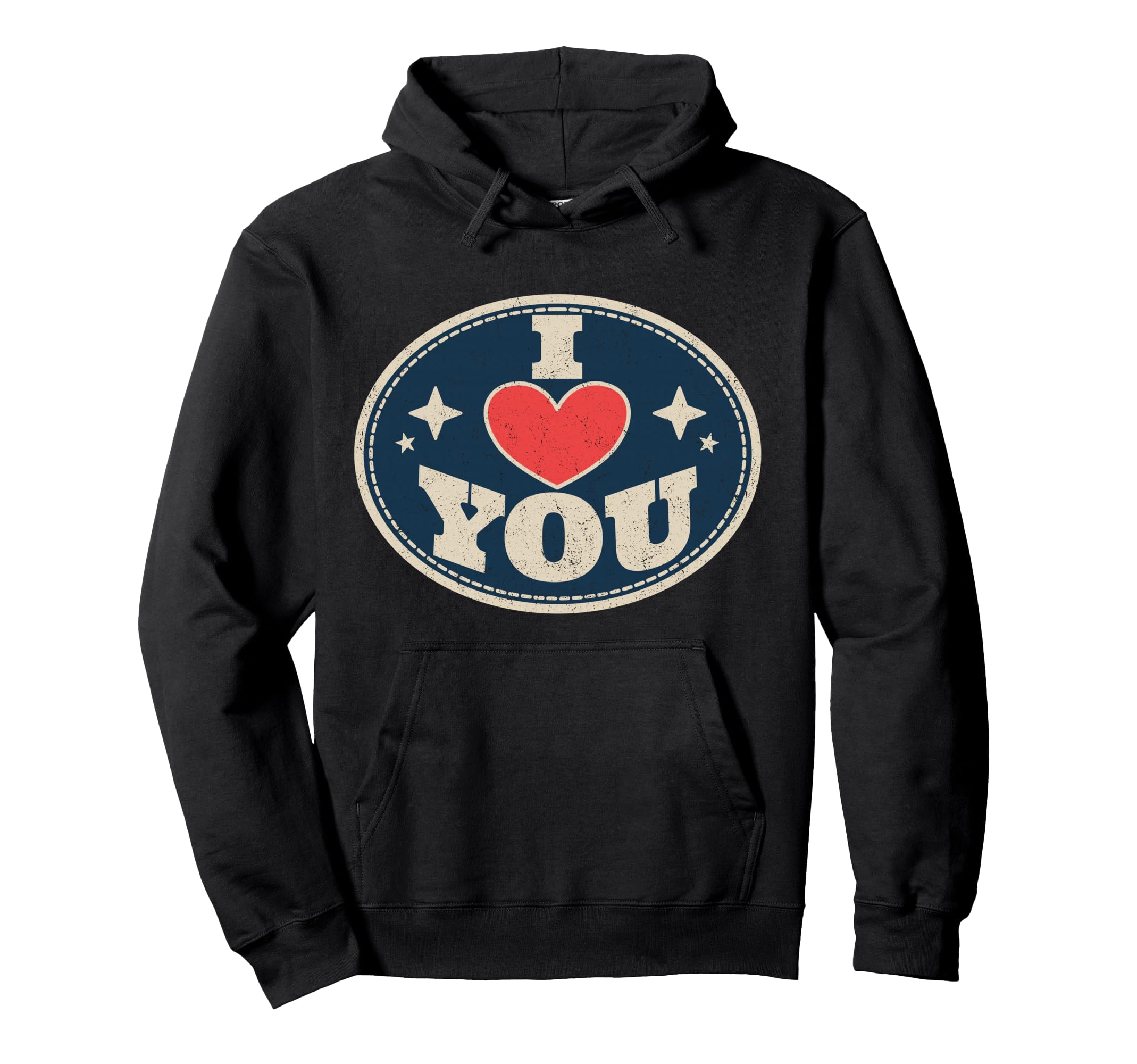 I Heart You Western Country Valentine Hoodie - Casual Everyday Wear Unisex - T-Shirt, Sweatshirt, Hoodie