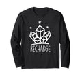 Metaphysical Crystal Recharge Energy T-Shirt - Custom Art Print for Adults - T-Shirt, Sweatshirt, Hoodie