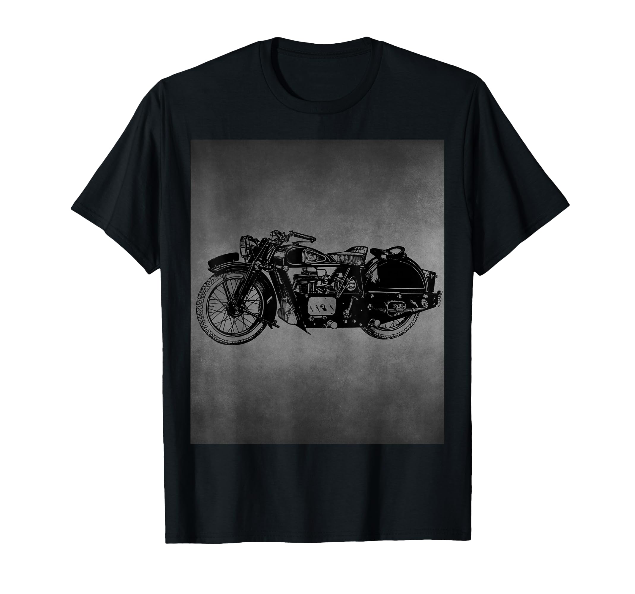 Motorcycle Drawing T-Shirt - Trendy Graphic for Adults - T-Shirt, Sweatshirt, Hoodie