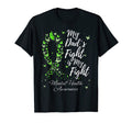 My Dads Fight Is My Fight Mental T-Shirt - Minimalist Print for Adults - T-Shirt, Sweatshirt, Hoodie