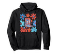 Cowgirl Boots Western Patriotic Fourth July Hoodie - Unique Graphic Unisex - T-Shirt, Sweatshirt, Hoodie