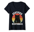 Womens Certified Overthinker Funny T-Shirt - Novelty Apparel Men Women - T-Shirt, Sweatshirt, Hoodie