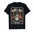 Skull Biker Motorcycle Motorcycle T-Shirt - Custom Art Print for Adults - T-Shirt, Sweatshirt, Hoodie