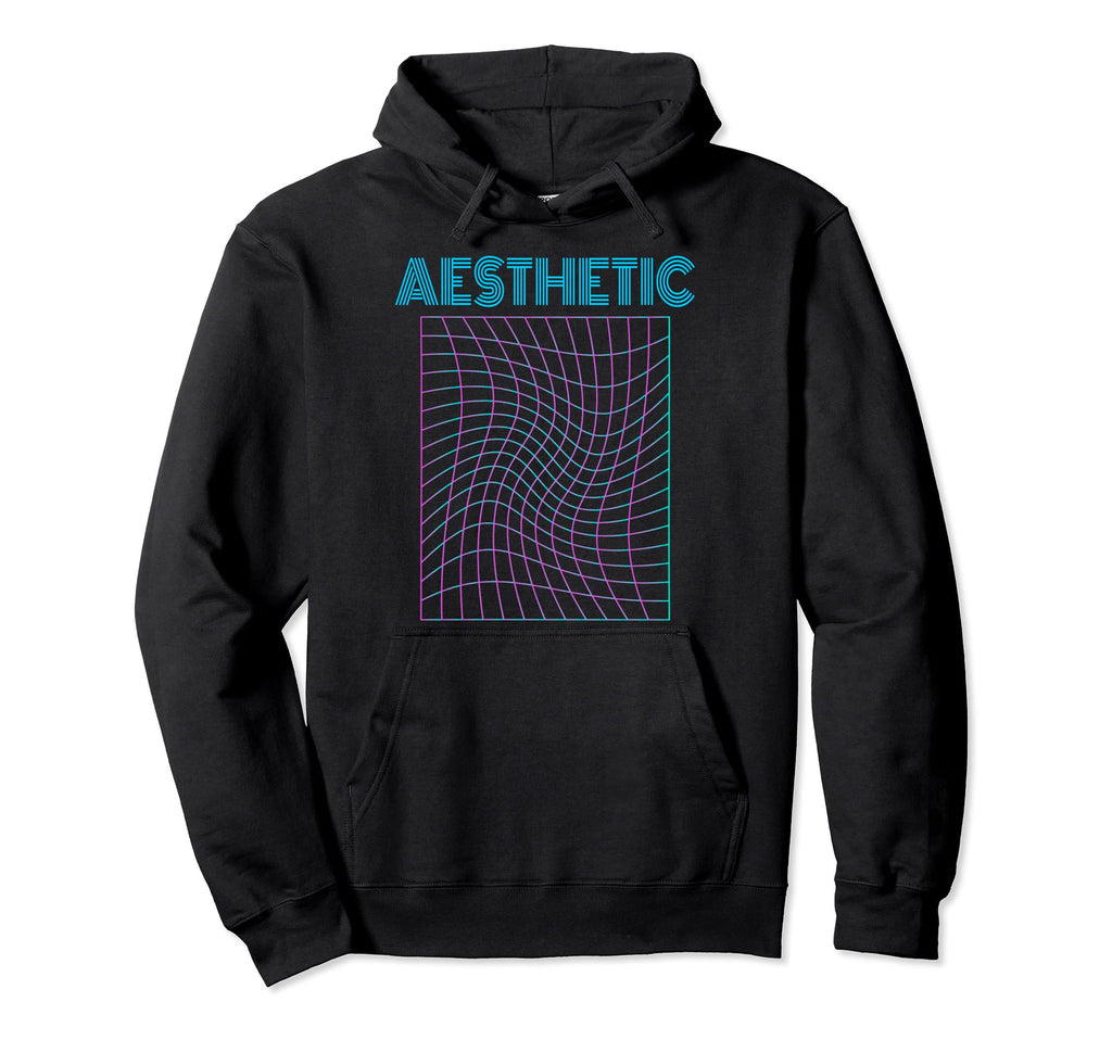 Aesthetic Vaporwave Nostalgia Synthwave Hoodie - Unique Graphic for Adults - T-Shirt, Sweatshirt, Hoodie
