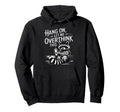 Funny Hang Let Me Overthink This Pun Gag Hoodie - Minimalist Print Unisex - T-Shirt, Sweatshirt, Hoodie