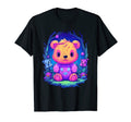 Kawaii Purple Anxiety Bear Mental T-Shirt - Custom Art Print Men Women - T-Shirt, Sweatshirt, Hoodie