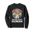 Im My Cockapoos Emotional Support Sweatshirt - Casual Everyday Wear Unisex - T-Shirt, Sweatshirt, Hoodie