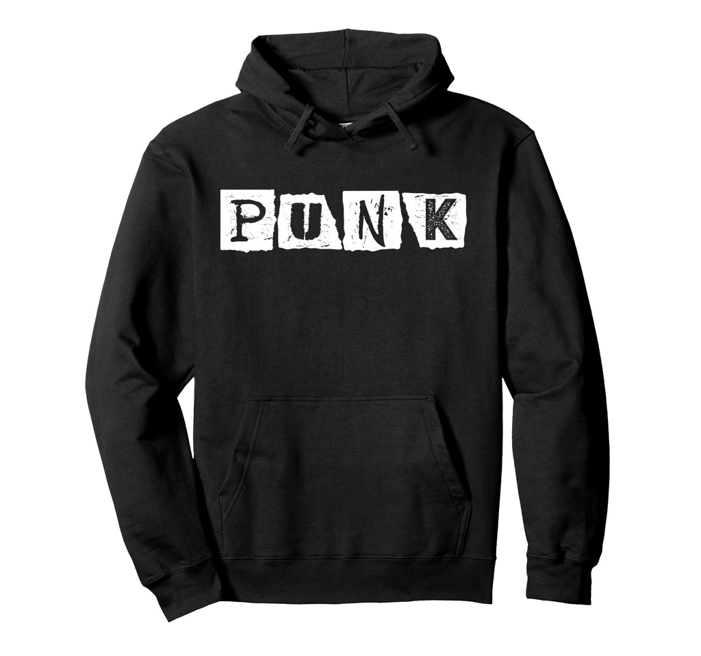 Punk Rock Alternative Music Distressed Hoodie - Trendy Graphic Unisex - T-Shirt, Sweatshirt, Hoodie