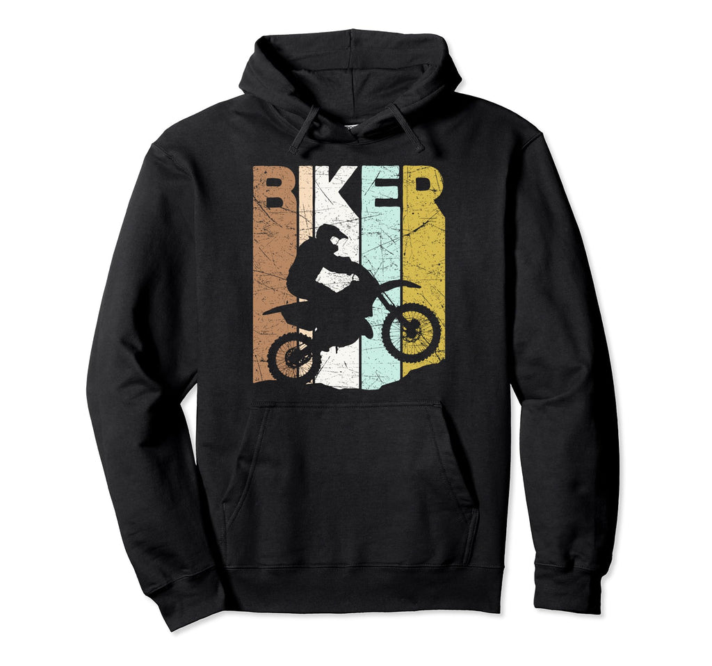 Motocross Biker Off Road Bike Rider Hoodie - Minimalist Print Unisex - T-Shirt, Sweatshirt, Hoodie