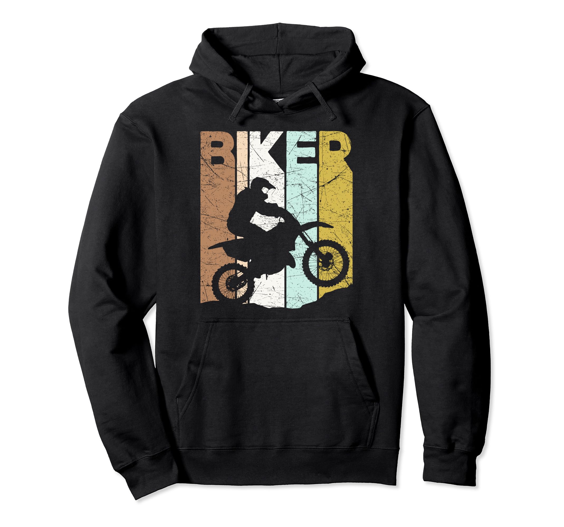 Motocross Biker Off Road Bike Rider Hoodie - Minimalist Print Unisex - T-Shirt, Sweatshirt, Hoodie