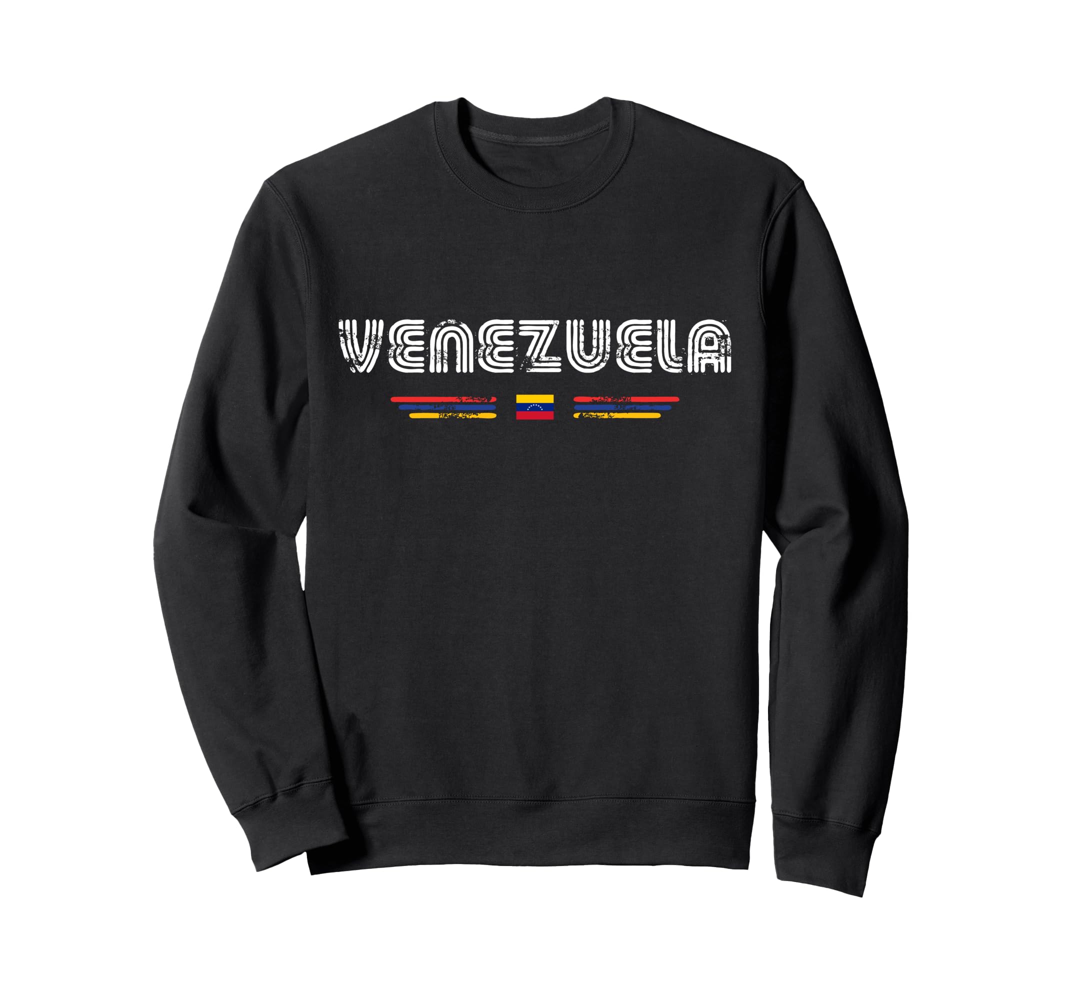 Venezuela 70S 80S Type Flag Sweatshirt - Streetwear Style Men Women - T-Shirt, Sweatshirt, Hoodie